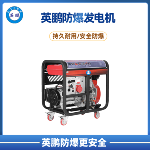 英鹏 防爆小型柴油发电机 单相单缸 5kw